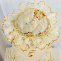 Blender Dust Cover with Lace Trim for Juicers and Kettles