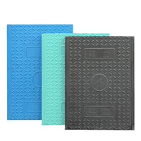 Composite Resin Cable Trench Cover for Power Distribution Rooms, Insulated Fiberglass Manhole Cover