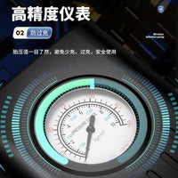 Portable Wireless Tire Inflator Pump for Car and Electric Vehicles with Automatic Shut-off