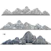 Natural Snow Wave Stone Slices for Landscaping and Engraving
