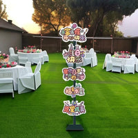 Event Sign Stand with Weighted Base for KT Board Displays
