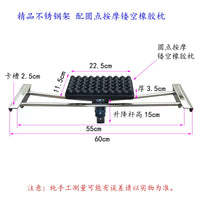 Adjustable Stainless Steel Shampoo Bed Headrest Pillow for Salon