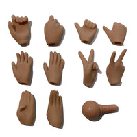 BJD Doll Body Parts Multi-Jointed OB11 Hands Set