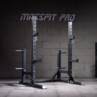 Commercial Grade Squat Rack with Bench Press and Weightlifting Set for Home Gym and Personal Training