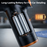 Cordless Car Polisher, Portable Electric Car Buffer Waxer for Auto Detailing, Scratch Repair, and Waxing