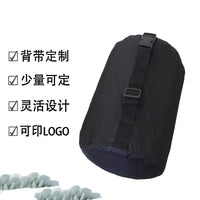 Outdoor Camping Tent Backpack Storage Bag Waterproof Oxford Cloth Cylindrical Drawstring Pouch