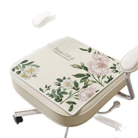 Cooling Gel Seat Cushion for Office Chairs and Car Seats, Breathable Ice Silk or Crystal Velvet Pad for Summer