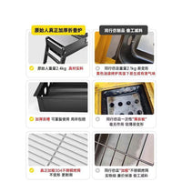 Portable Folding Charcoal BBQ Grill for Home Outdoor Camping