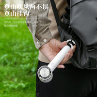 Portable USB Rechargeable Handheld Mini Fan with Digital Display or Cooling Function