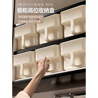Handled Storage Bins for Kitchen Cabinets and Pantry Organization