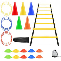 Agility Ladder Training Set for Soccer Speed and Coordination Drills, Sports Equipment