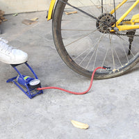 Mini Portable High-Pressure Foot Pump for Car and Bicycle Tires