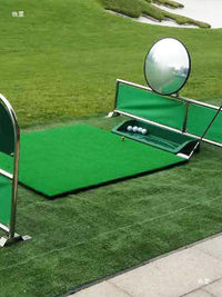 Indoor Golf Practice Mat Hitting Pad Golf Carpet Home Chipping Mat Training Hitting Practice Pad