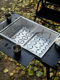 Shanye Bulin GuideSeries Outdoor Camping IGT Table Stainless Steel Foldable BBQ Grill