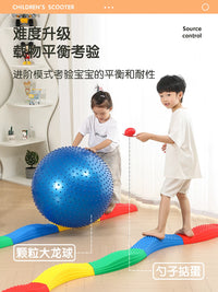 Sensory Integration Training Balance Beam Set for Kids, Indoor Educational Toy