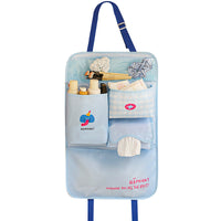 Foldable Multi-Layer Cartoon Storage Hanging Bag for Car, Dorm, and Home Organization