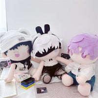 40cm Cotton Doll Outfit Set - Hoodie, Vest, Pants, Hat for Male Dolls
