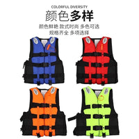 Adult CE Certified Professional Buoyancy Life Vest for Fishing Boating Swimming