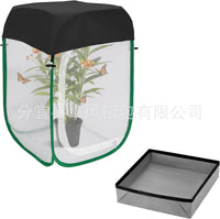 Plant Protection Netting with Steel Frame for Garden, Insect and Sun Shade, Thermal Insulation