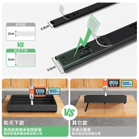 Under Sink Pull-Out Cabinet Organizer with Silent Glides, Expandable Storage Rack for Kitchen and Bathroom
