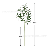 Artificial Olive Leaf Branch for Floral Arrangements and Home Decor
