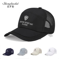 Men's Breathable Mesh Baseball Cap with Sun Protection