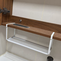 Bathroom Mirror Cabinet Organizer Shelf, Hanging Cosmetic Storage Rack for Vanity