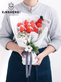 XinSheng Floral Bamboo Skewers for Flower Arrangements and Crafts