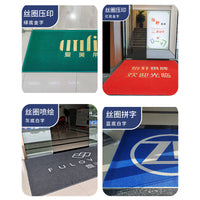 PVC Anti-Slip Loop Pile Entrance Floor Mat for Home, Hotel, and Elevator