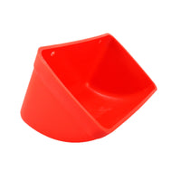 Hanging Feeder for Rabbits, Chickens, Ducks, and Pets - Spill-Proof Cage-Mounted Food Trough
