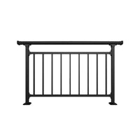 Zinc Steel Balcony Railing for Villas and Homes - Easy Assembly Protective Fencing