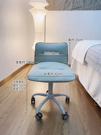 Adjustable Swivel Salon Stool with Wheels for Beauty, Hair, and Nail Technicians
