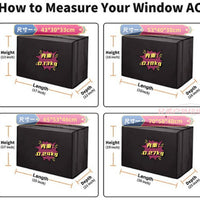 Outdoor Air Conditioner Unit Cover Waterproof Dustproof Sun Protection