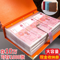 Luxury Large Capacity Commemorative Coin and Cash Collection Album