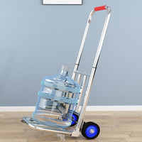 Foldable Portable Hand Truck for Shopping, Groceries, and Cargo Transport