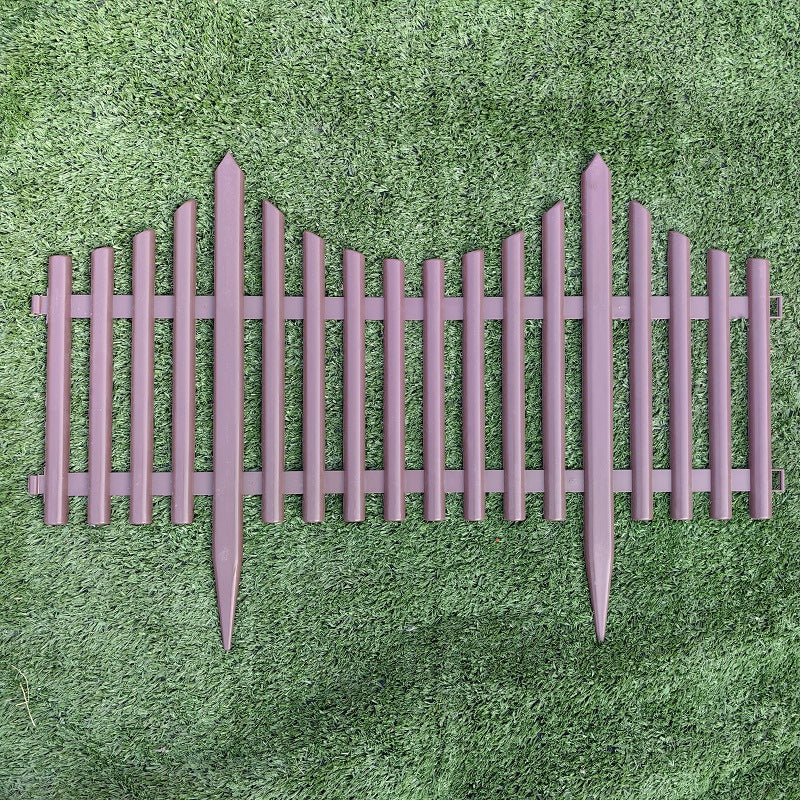 Plastic Garden Fence Panels Outdoor Decorative Edging Border for Yard Patio