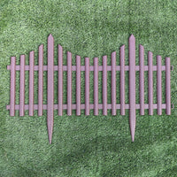 Plastic Garden Fence Panels Outdoor Decorative Edging Border for Yard Patio