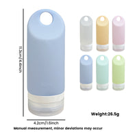 Travel Squeeze Bottle Set for Shampoo Lotion Toiletries - Leakproof & Portable