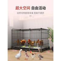 Multi-Tier Large Bird Cage for Pigeons, Parrots, and Poultry, Outdoor Breeding Aviary with Waste Tray