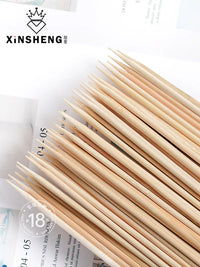 XinSheng Floral Bamboo Skewers for Flower Arrangements and Crafts