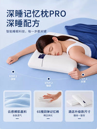 Memory Foam Pillow for Neck Support and Sleep, Zero Pressure Design