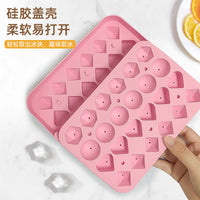Silicone 4-in-1 Ice Cube Tray with Lid for Baby Food Freezer Storage and Home Ice Making