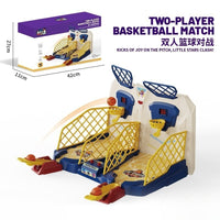 Kids' Tabletop Basketball Shooting Game & Foosball Table, Multi-Mode Interactive Parent-Child Toy