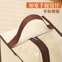 Large Capacity Dustproof Shoe and Boot Storage Bag with Handle for Travel and Home