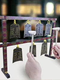 Chinese Chime Bells DIY Craft Kit for Kids - Playable Musical Instrument Toy