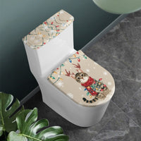 Universal Four Seasons Toilet Seat Cover with Cute Printed Patterns