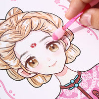 Ancient Style Makeup Quiet Book for Girls - Creative Educational Toy