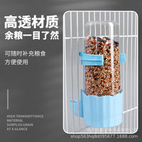 Automatic Bird Water Feeder for Cages, External/Internal Mount, Pet Drinking Fountain for Budgies, Finches, Parrots