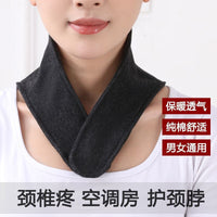Cotton Neck Warmer for Cervical Protection and Warmth