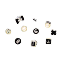 10-Piece Anti-Exposure Brooch Set for Women, Decorative Pins for Clothing
